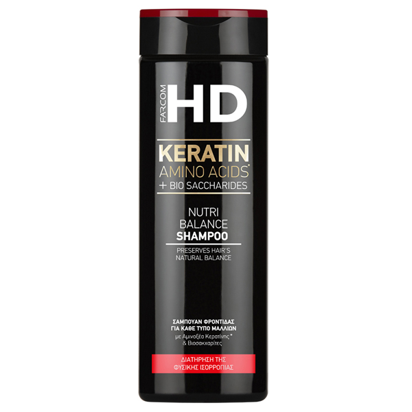 FARCOM HD ΣΑΜΠΟΥΑΝ 400ml - (ΓΙΑ ΟΛΟΥΣ ΤΟΥΣ ΤΥΠΟΥΣ ΜΑΛΛΙΩΝ)