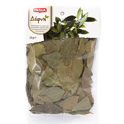 ΙΝΔΙΑ ΔΑΦΝΟΦΥΛΛΑ 25gr. - (ΦΑΚΕΛΟΣ)