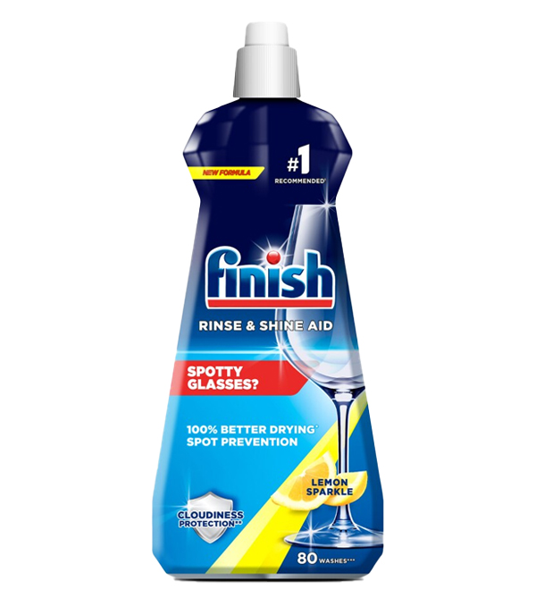 FINISH ΛΑΜΠΡΥΝΤΙΚΟ ΠΛΥΝΤΗΡΙΟΥ ΠΙΑΤΩΝ 400ml - (LEMON)
