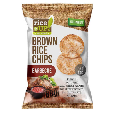 RICE UP ΤΣΙΠΣ ΟΛΙΚΗΣ 60gr. - (BBQ)