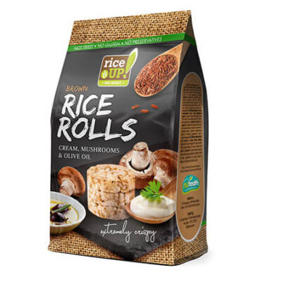 RICE UP ΡΥΖΟΓΚΟΦΡΕΤΕΣ ΟΛΙΚΗΣ 50gr. - (CREAM ΜΑΝΙΤΑΡΙΑ)
