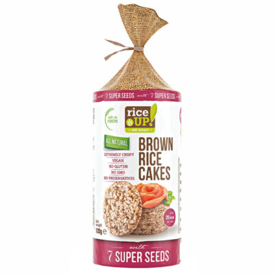 RICE UP ΡΥΖΟΓΚΟΦΡΕΤΕΣ ΟΛΙΚΗΣ 120gr. - (7 ΣΠΟΡΟΙ SUPER FOODS)