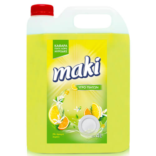 ΜΑΚΙ ΥΓΡΟ ΠΙΑΤΩΝ 4lit - (ΛΕΜΟΝΙ)