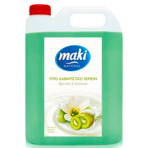 ΜΑΚΙ ΚΑΘΑΡΙΣΤΙΚΟ ΧΕΡΙΩΝ 4lit - (ΓΙΑΣΕΜΙ ΚΑΙ ΑΚΤΙΝΙΔΙΟ)