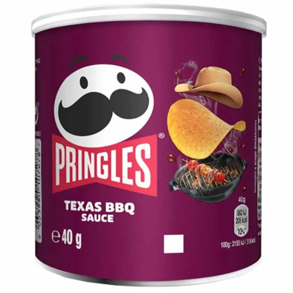 PRINGLES ΤΣΙΠΣ  40gr - (BBQ)