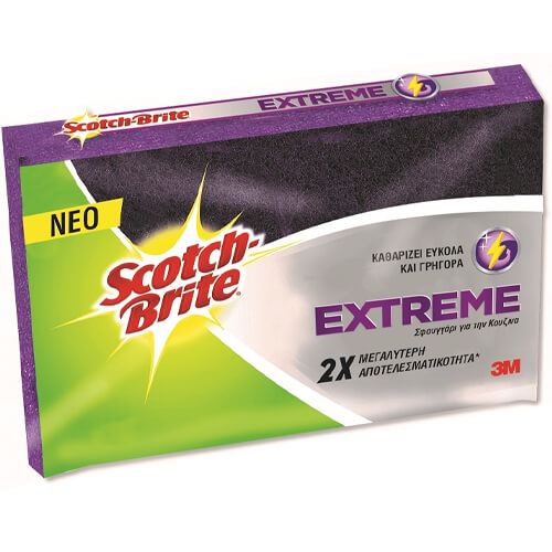 SCOTCH BRITE ΣΦΟΥΓΓΑΡΙ - (EXTREME)