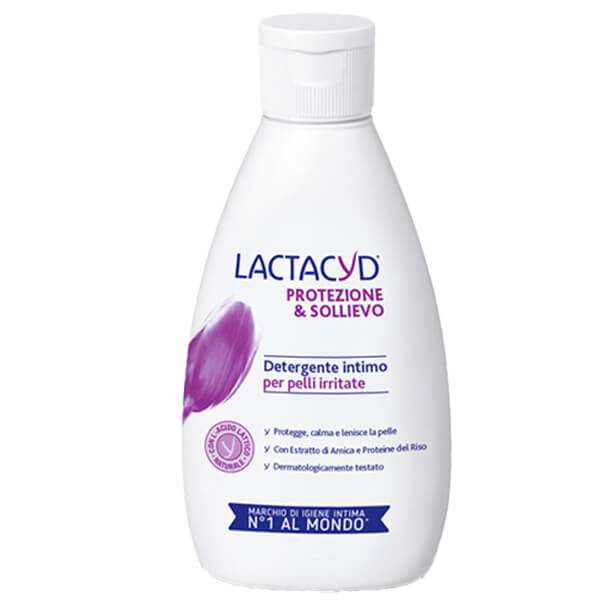 LACTACYD ΓΙΑ ΕΥΑΙΣΘΗΤΕΣ ΠΕΡΙΟΧΕΣ 200ml - (PROTEZIONE ΚΑΙ SOLLIEVO) (LENITIVO)