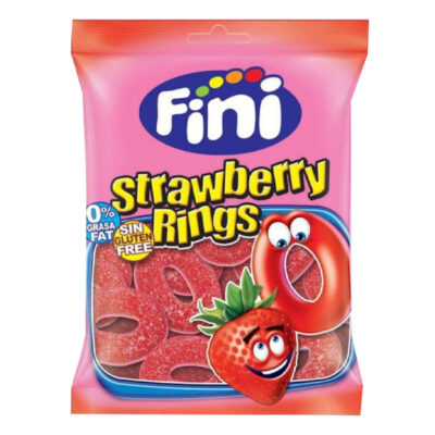 FINI 90gr. - (STRAWBERRY RINGS)