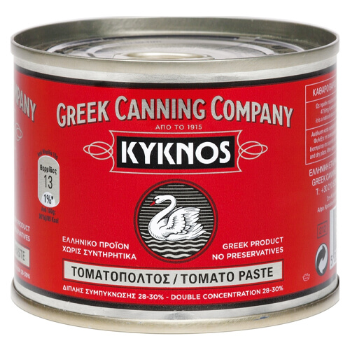 ΚΥΚΝΟΣ ΤΟΜΑΤΟΠΟΛΤΟΣ  70gr. 28-30% (ΜΕΤΑΛΛΙΚΟ)