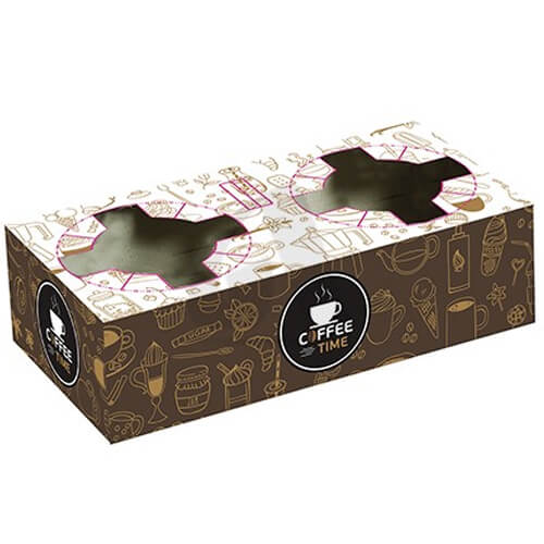 ΠΟΤΗΡΟΘΗΚΗ 2 ΘΕΣΕΩΝ (50τεμ.) - (COFFEE TIME)