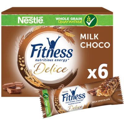 NESTLE BARS FITNESS 22,5gr. - (ΣΟΚΟΛΑΤΑ ΓΑΛΑΚΤΟΣ) (6τεμ)