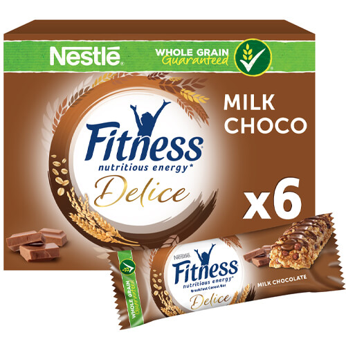 NESTLE BARS FITNESS 22,5gr. - (ΣΟΚΟΛΑΤΑ ΓΑΛΑΚΤΟΣ) (6τεμ)