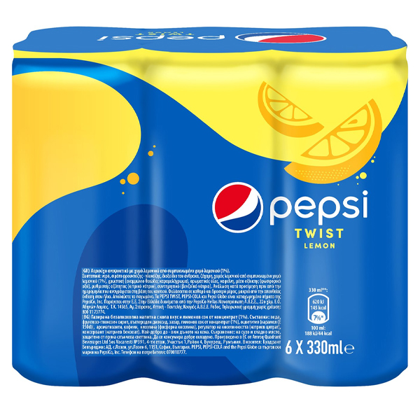 PEPSI TWIST ΑΝΑΨΥΚΤΙΚΟ (6x330ml)