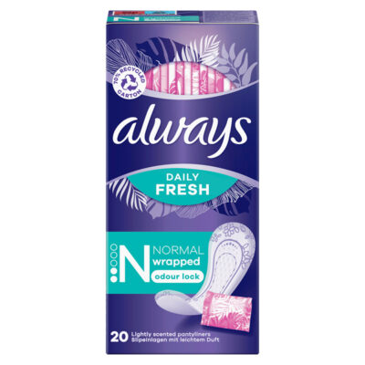 ALWAYS ΣΕΡΒΙΕΤΑΚΙΑ DAILY FRESH 20τεμ. - (NORMAL)