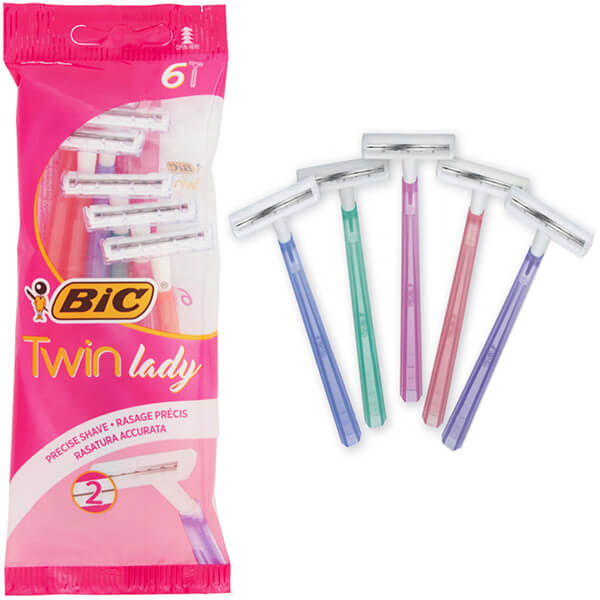BIC ΞΥΡΑΦΑΚΙΑ TWIN LADY  6τεμ. - (ΕΙΣΑΓΩΓΗΣ)