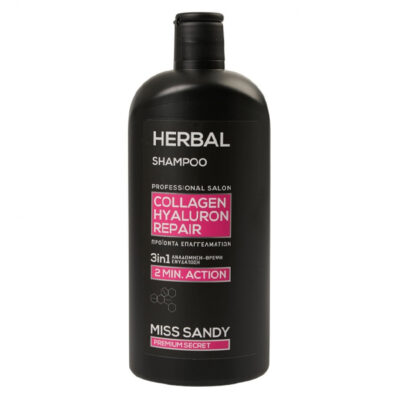 MISS SANDY ΣΑΜΠΟΥΑΝ 750ml - (HERBAL COLLAGEN HYALURON REPAIR)