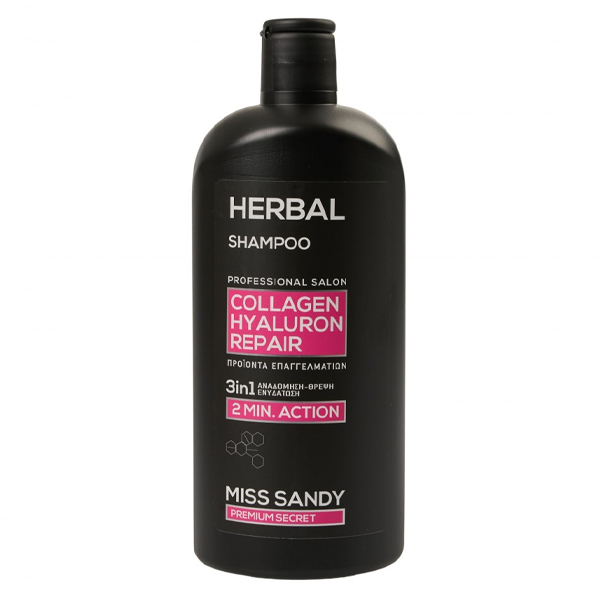 MISS SANDY ΣΑΜΠΟΥΑΝ 750ml - (HERBAL COLLAGEN HYALURON REPAIR)