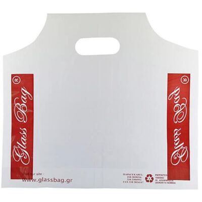 ΣΑΚΟΥΛΑ ΠΟΤΗΡΟΘΗΚΗ 2 ΘΕΣΕΩΝ ''GLASS BAG'' (500τεμ.) ΚΛΕΙΣΤΟ ΚΑΤΩ ΜΕΡΟΣ