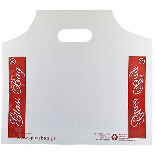 ΣΑΚΟΥΛΑ ΠΟΤΗΡΟΘΗΚΗ 2 ΘΕΣΕΩΝ ''GLASS BAG'' (500τεμ.) ΚΛΕΙΣΤΟ ΚΑΤΩ ΜΕΡΟΣ