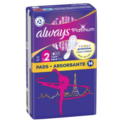 ALWAYS ΣΕΡΒΙΕΤΕΣ ULTRA PLATINUM 14τεμ. - (SUPER)