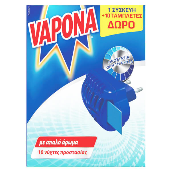 VAPONA FIK ΣΥΣΚΕΥΗ (+10 ΤΑΜΠΛΕΤΕΣ ΔΩΡΟ)