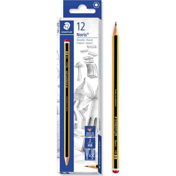 STAEDTLER NORIS HB ΜΟΛΥΒΙ ΞΥΛΙΝΟ (12τεμ.)