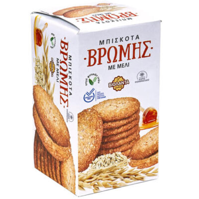 ΒΙΟΛΑΝΤΑ ΜΠΙΣΚΟΤΑ ΒΡΩΜΗΣ 200gr. - (ΜΕΛΙ)