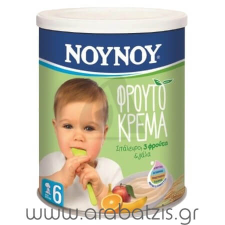 ΝΟΥΝΟΥ ΦΡΟΥΤΟΚΡΕΜΑ 3 ΦΡΟΥΤΑ 300gr.