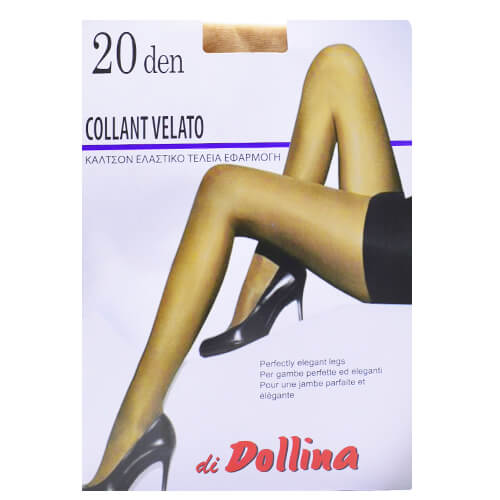 DOLLINA ΚΑΛΣΟΝ LYCRA VELATO 20DEN (Νο3) - (ΚΑΡΑΜΕΛ)