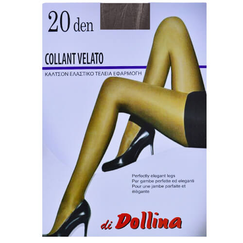 DOLLINA ΚΑΛΣΟΝ LYCRA VELATO 20DEN (Νο4) - (ΠΕΠΠΕΡ)