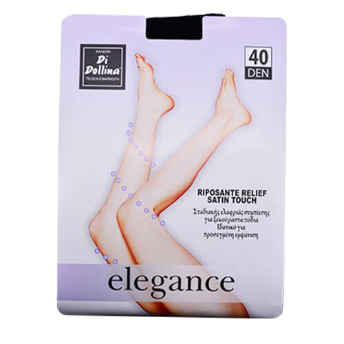 DOLLINA ΚΑΛΣΟΝ LYCRA ELEGANCE 40DEN (Νο3) - (ΜΑΥΡΟ)