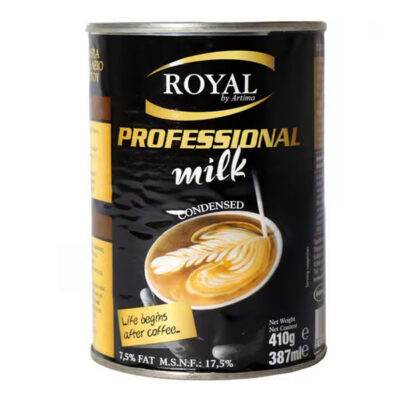 ROYAL ΓΑΛΑ BARISTA ΕΒΑΠΟΡΕ (7,5%) 410gr. (10.1.191)