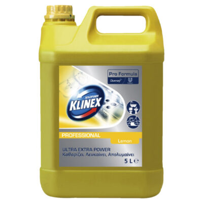KLINEX ΧΛΩΡΙΝΗ ΠΑΧΥΡΕΥΣΤΗ 5lit - (ΛΕΜΟΝΙ) PRO FORMULA