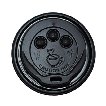 ΚΑΠΑΚΙ ΠΙΠΙΛΑ BUTTON 8-12oz (100τεμ.) - (ΜΑΥΡΗ) (ΕΛΛΗΝΙΚΗ)