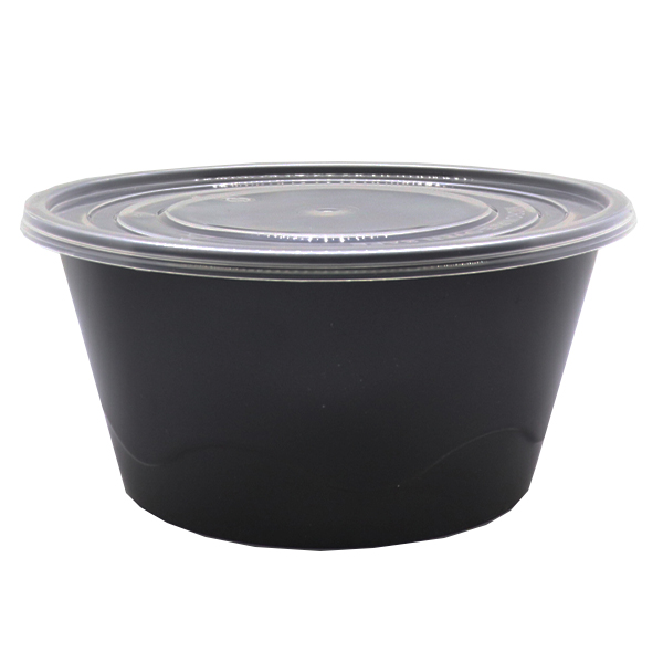 ΣΚΕΥΟΣ ΜΙΚΡΟΚΥΜΑΤΩΝ ΣΤΡΟΓΓΥΛΟ ΜΑΥΡΟ + ΚΑΠΑΚΙ 750ml-800ml  - 25οz (50τεμ.)