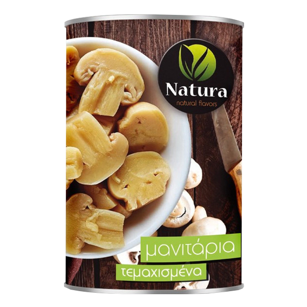 NATURA ΜΑΝΙΤΑΡΙΑ  400gr - (ΤΕΜΑΧΙΣΜΕΝΑ)