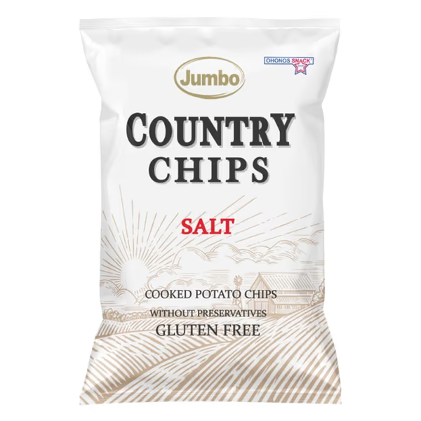 JUMBO COUNTRY CHIPS 150gr. - (ΑΛΑΤΙ) (84040)