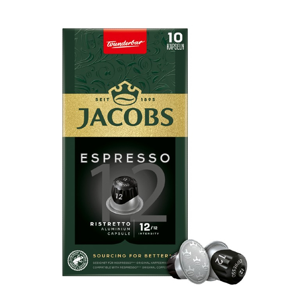 JACOBS CAPS ESPRESSO (10τεμ.) - (RISTRETTO)