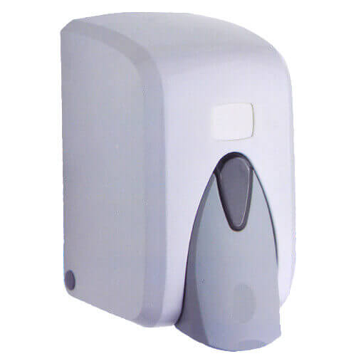 ΣΥΣΚΕΥΗ ΣΑΠΟΥΝΟΘΗΚΗ ΑΦΡΟΥ 500ml - (ΛΕΥΚΗ) (CISNE) - F5