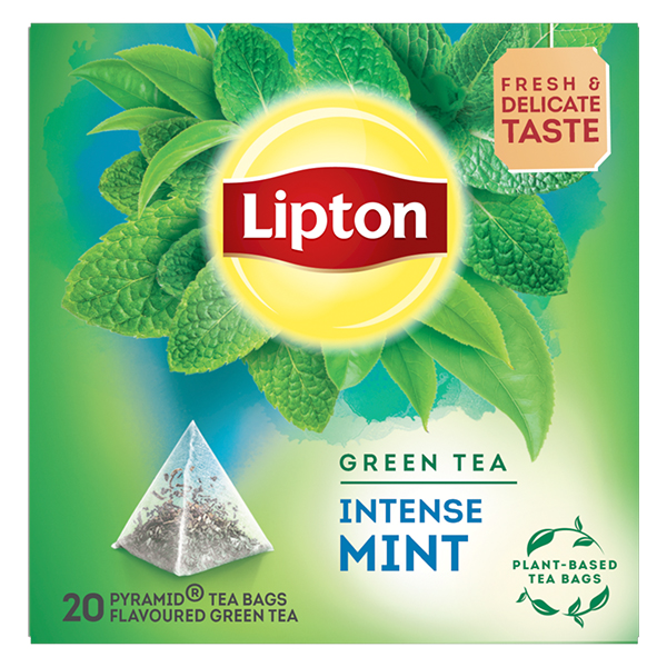 LIPTON ΠΡΑΣΙΝΟ ΤΣΑΙ ΠΥΡΑΜΙΔΑ (20x1,6gr) - (ΜΕΝΤΑ)