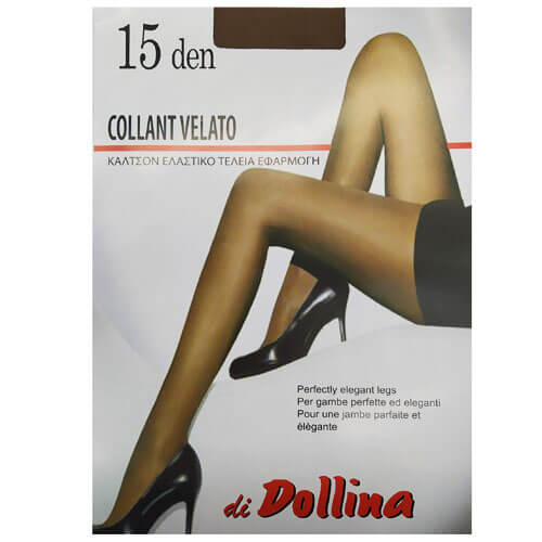 DOLLINA ΚΑΛΣΟΝ LYCRA VELATO 15DEN (Νο4) - (ΠΕΠΠΕΡ)
