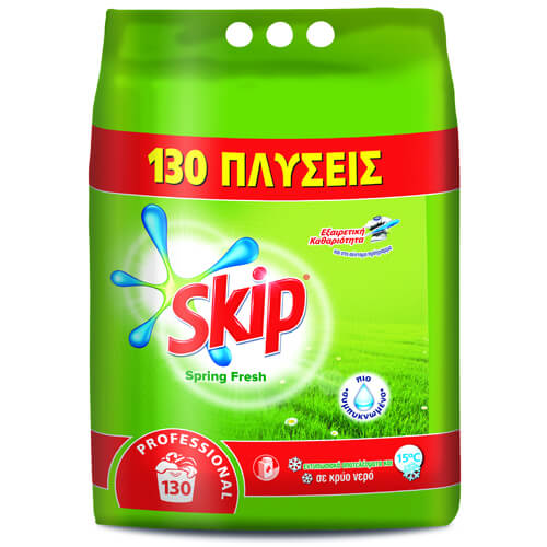 SKIP ΣΚΟΝΗ 8,45kg 130μεζ. - (SPRING FRESH)