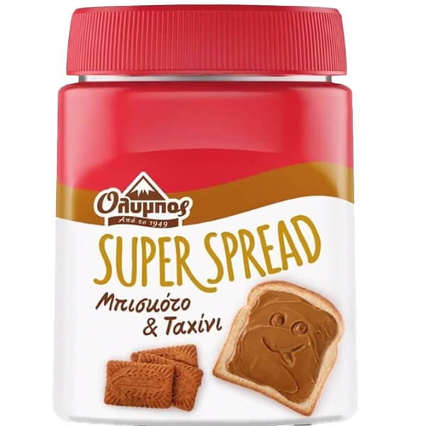 ΟΛΥΜΠΟΣ SUPERSPREAD 350gr. - (ΜΠΙΣΚΟΤΟ ΚΑΙ ΤΑΧΙΝΙ)