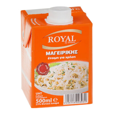 ROYAL ΦΥΤΙΚΗ ΚΡΕΜΑ ΜΑΓΕΙΡΙΚΗΣ (23%) 500ml (10.1.194)