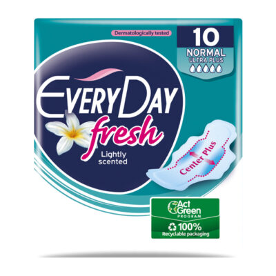 EVERYDAY ΣΕΡΒΙΕΤΕΣ FRESH 10τεμ. - (NORMAL ULTRA PLUS) (0600Μ)