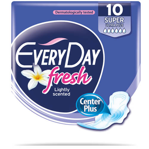 EVERYDAY ΣΕΡΒΙΕΤΕΣ FRESH 10τεμ. - (SUPER ULTRA PLUS) (0601Μ)