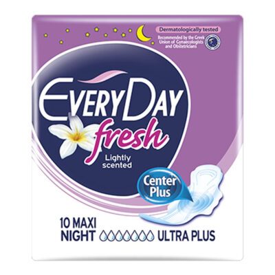 EVERYDAY ΣΕΡΒΙΕΤΕΣ FRESH 10τεμ. - (MAXI NIGHT ULTRA PLUS) (0604)