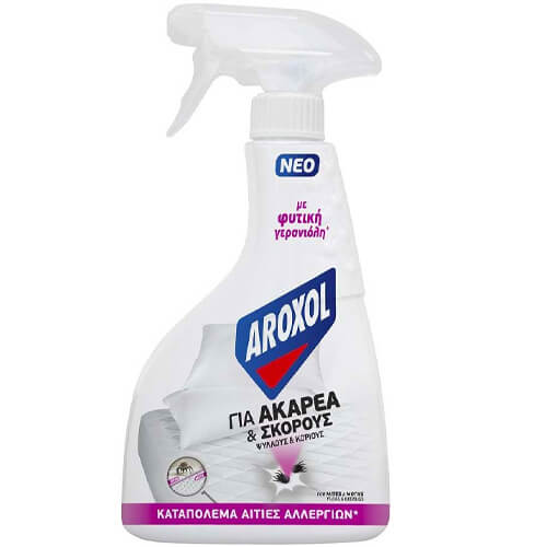 AROXOL ΓΙΑ ΑΚΑΡΕΑ ΚΑΙ ΣΚΟΡΟΥΣ 300ml