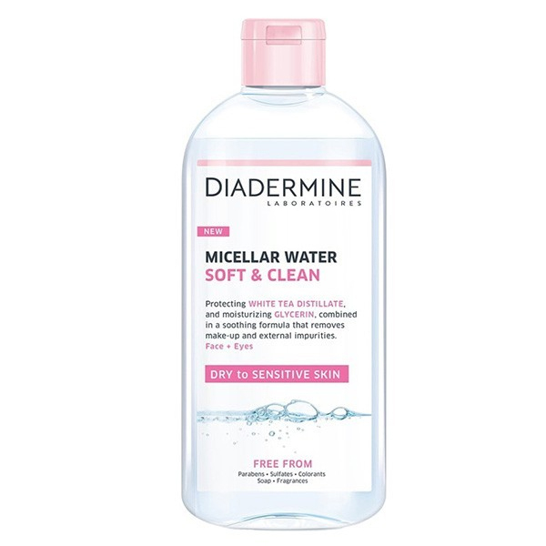 DIADERMINE MICELLAR WATER 400ml - (SOFT ΚΑΙ CLEAN)