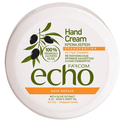 FARCOM ΚΡΕΜΑ ΧΕΡΙΩΝ ECHO 200gr. - (OLIVE) (ΕΠΑΝΟΡΘΩΤΙΚΗ)